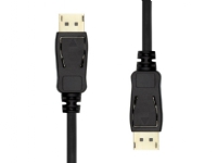 ProXtend - DisplayPort kabel - DisplayPort (han) til DisplayPort (han) - DisplayPort 1.4 - 1.5 m - 8K support - sort