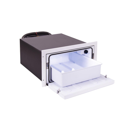 Isotherm CR36 Hvid 36l køleskabsskuffe med hvid front (12/24v)