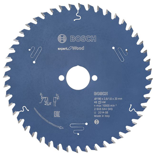 Bosch Rundsavsklinge 190x30x2.6mm 48t Exp Wood - 2608644049
