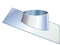 MB uØ 230mm inddækning 5-32° - aluminium sort,HUSK krave 317641231 (Multi25, Multi50, Wood)