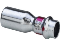 VIEGA Prestabo reduktion muffe / nippel 22x15mm af ulegeret stål SC-contur