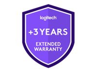 Logitech Extended Warranty - Support opgradering - 3 år - for Rally Display Hub, Table Hub