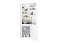 AEG SCB618F3LS - Køleskab/fryser - bund-fryser - til indbygning - niche - bredde: 56 cm - dybde: 55 cm - højde: 178 cm - 268 liter - Klasse F