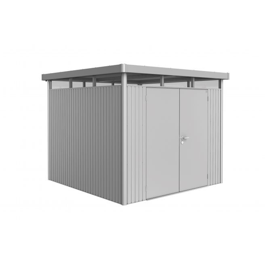 Biohort Highline H4 Dobb. Dør Sølv Metallic Redskabsrum