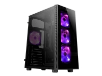 Antec NX Series NX210 - Tower - ATX - sidepanel med vindue - no power supply - USB/Lyd
