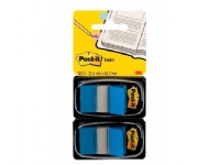 Post-it® Index medium flag, i dobbeltpakke, blå, pakke a 50 ark