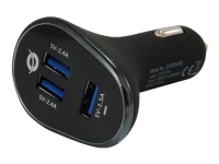 Conceptronic CARDEN - Bilstrømsadapter - 31.5 Watt - 6.3 A - 3 output-stikforbindelser (USB)