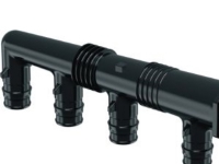 Uponor Q&E fordelerrør nippel PPSU G3/4MT 4X16 C/C45+2X35MM
