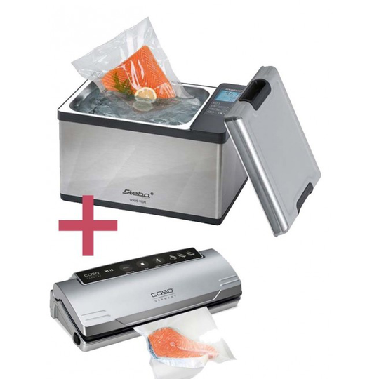 Steba Sous Vide 11 liter SV200 Pro + Caso Vakuummaskine VC10