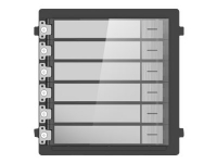 Hikvision KD8 Series Pro DS-KD-KK/S - Intercom-stations navneplade - kabling - 10/100 Ethernet