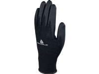 Arbejdshandsker Delta Plus VE702PN, sort, str. 8, pakke a 12 par