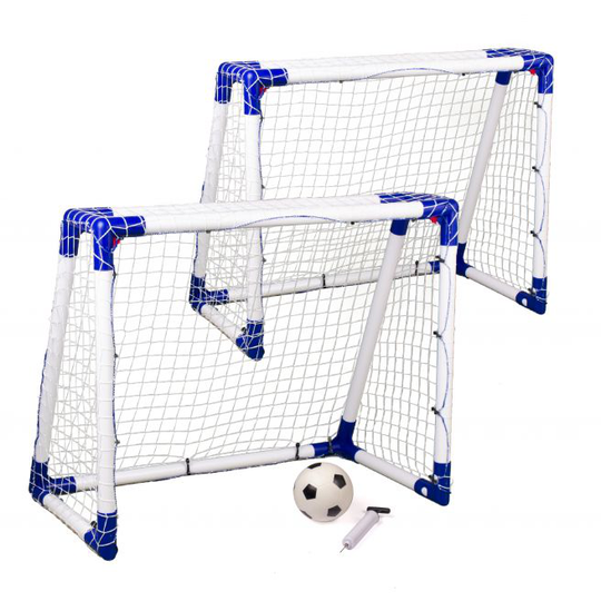 Target Sport Juniormål i Plast - 2 stk. inkl. bold - 302250