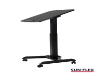 Hæve-sænke-bord Sun-Flex Easydesk Pro, 60 x 52 cm, sort