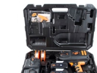 Tjep bindemaskine 18V - Ultra grip 58 m/2stk 18V 4Ah Li-ion batterier & lader