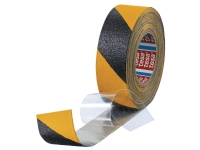 Skridsikker tape Tesa 60955, 50 mm x 18 m, gul/sort