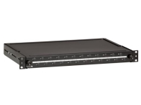 Brand-Rex FibrePlus, LC, Sort, 1U, 482,6 mm, 44,5 mm, 237 mm