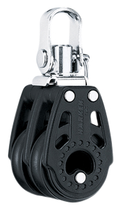Dobbelt blok carbo 29 mm, svirvel