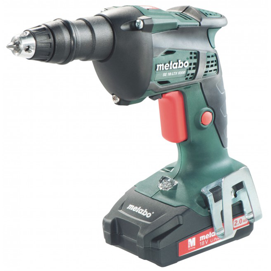 Metabo SE 18 LTX 6000 Skruemaskine 2x2,0ah