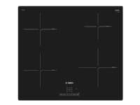 Bosch Serie | 4 PIE601BB5E - Induktions kogeplade - 4 plader - Niche - bredde: 56 cm - dybde: 50 cm - sort - rammeløs - sort