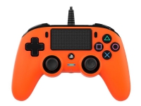 NACON Compact Controller - Gamepad - kabling - orange - for PC, Sony PlayStation 4