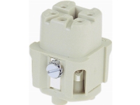 Harting 09 20 016 2813 Tilslutningsindsats Han® A 16 + PE Skruer 1 stk