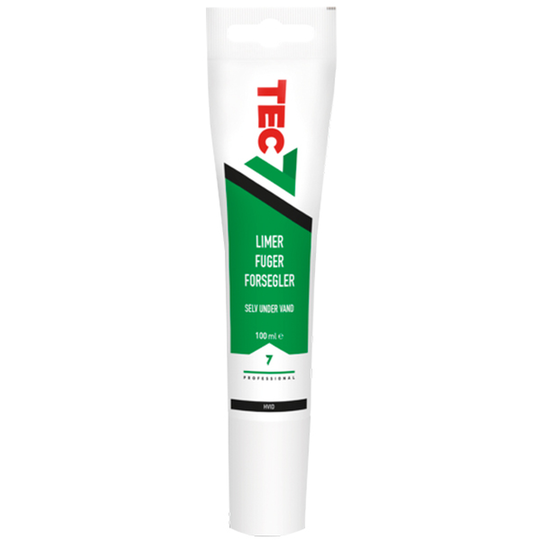 Tec7 Lim, Fuge- & Tætningsmasse 100 ml Hvid