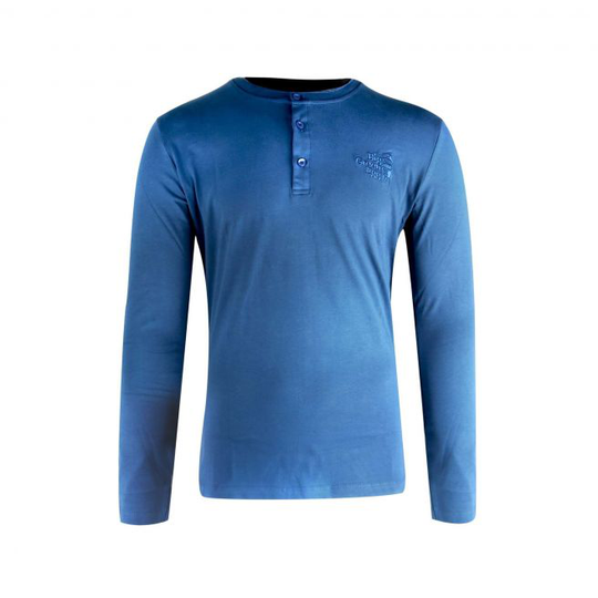 Big Green Egg Long Shirt Blå - Xxlarge - 700645