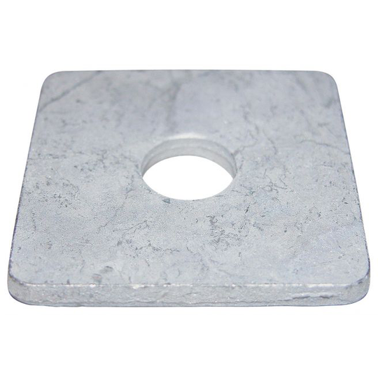 ITW WASH+ SQ, Varmforzinket - Firkantskive - M8 25 x 25 x 8 x 3 - 152754