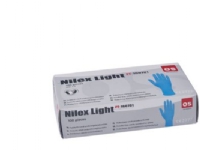 Nilex engangshandske 11 (2XL) - Nitril pudderfri - tykkelse 0.08mm - blå - æske a 100 stk