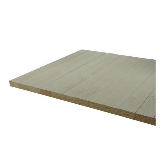 2" Ru - Hvid RAL 9010 22x45 Færdigmalet Træbeklædning