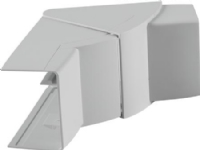 HAGER Hjørne indvendigt fleksibelt LFF 30064 PH For LF 30060 Højde 30 mm, bredde 60 mm Perlehvid plast