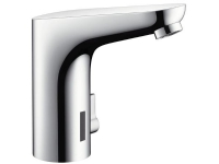HansGrohe Focus elektronisk håndvaskarmatur med temperaturregulering til 230V tilslutning