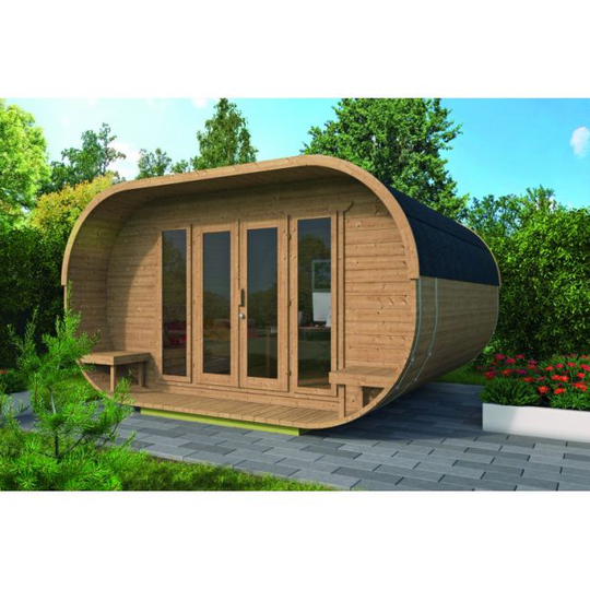 Olympia Camping Oval-Hjemmekontor - 437026 Inkl. Termoglas + shingels - 16 m²