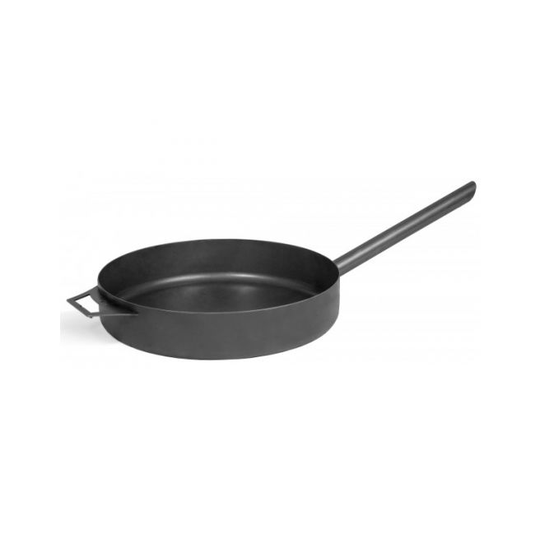 Cook King 50cm Stålpande med Long Handle