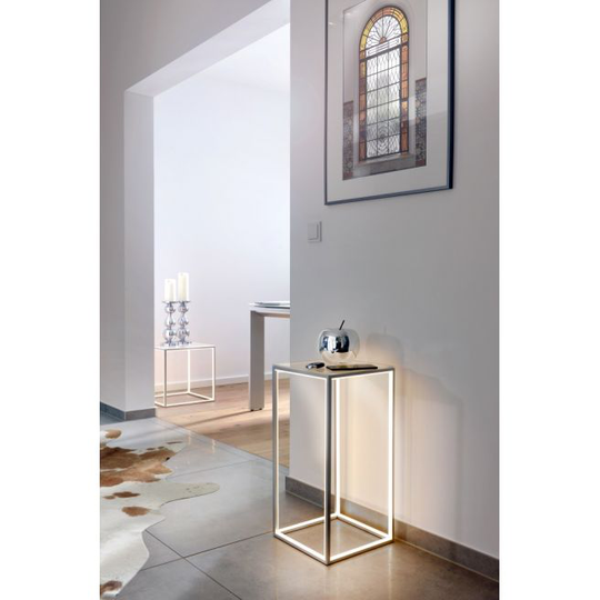 Sompex Piedestal med led Delux Silver - Højde 60 cm