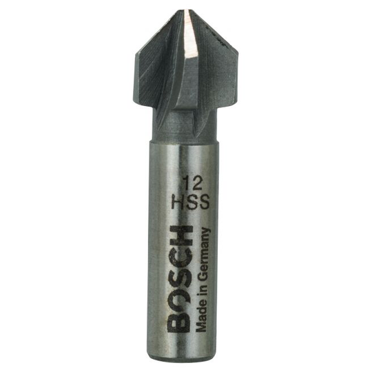 Bosch Forsænker Stål HSS M6 5skj 12x48mm - 2608596371