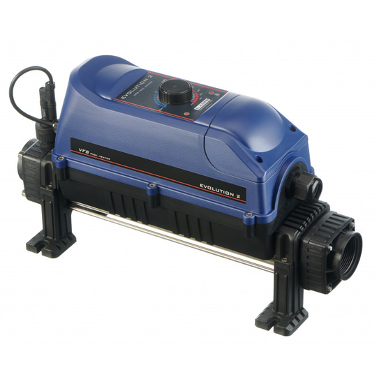 Swim & Fun Elektrisk vandvarmer, 3-faset, 9 kW - 1096