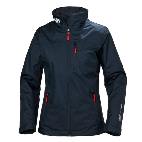 Helly Hansen Crew Midlayer Damejakke Blå xs