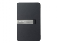 ASUS Turn Case - Beskyttende kasse til tablet - polyurethan, polykarbonat - sort - for Fonepad ME371MG