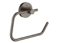Grohe Essentials Toiletpapirholder uden låg - Børstet Hard Graphite