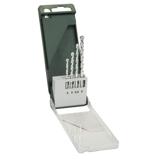 Bosch Murbor Sæt Ø4-6mm 4 Stk - 2609255459