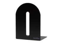 Bogstøtte metal sort 15cm - (pakke med 2 stk.)