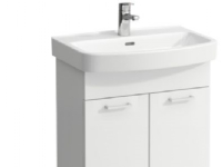 LAUFEN KOMPAS møbelpakke, 600 x 420 x 685 mm, 2 låger/greb, hvid