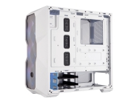 Cooler Master MasterBox TD500 MESH - Tower - udvidet ATX - sidepanel med vindue (hærdet glas) - ingen strømforsyning (ATX) - hvid - USB/Lyd