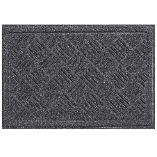 Clean Carpet Dørmåtte 711510 Anthracite 43cmx11mmx63cm