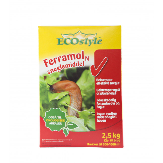 Ecostyle Sneglemiddel 2500gr - Ferramol