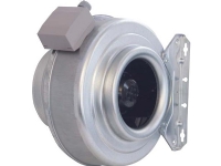 SYSTEMAIR Kanalventilator K315 Sileo med beslag, 50-60 Hz, 230 V, 201-275 W. Luftmængde max. 1224 m³/h el. 800 m³/h ved 400 Pa og 50 Hz.
