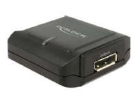 Delock Delock Displayport 1.2 Repeater 4K 60 Hz - Repeater - DisplayPort - 20 pin DisplayPort / 20 pin DisplayPort - op til 40 m