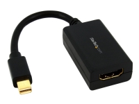 StarTech.com Mini DisplayPort to HDMI Adapter - 1080p - Thunderbolt Compatible - Mini DP Converter for HDMI Display or Monitor (MDP2HDMI) - Videoadap