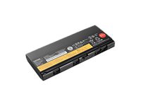 Lenovo ThinkPad Battery 77+ - Batteri til bærbar computer - Litiumion - 6-cellet - 90 Wh - FRU, CRU - for ThinkPad P50 20EN, 20EQ P51 20HH, 20HJ, 20